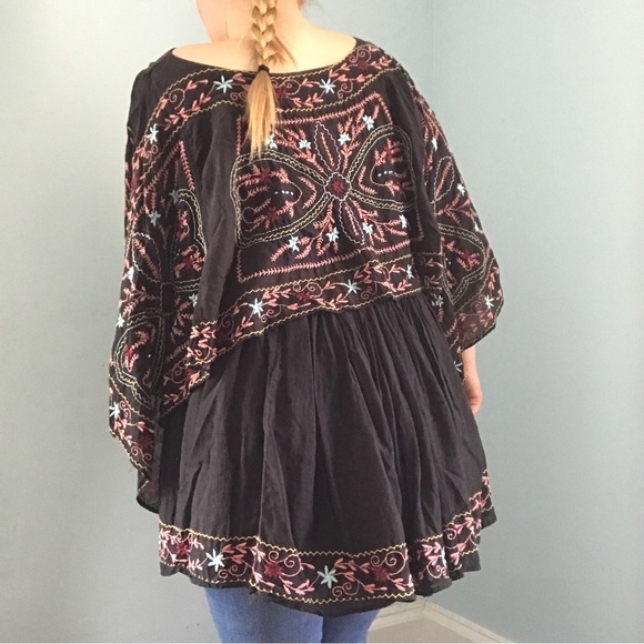Free people embroidered tunic, size small - Picture 6 of 10
